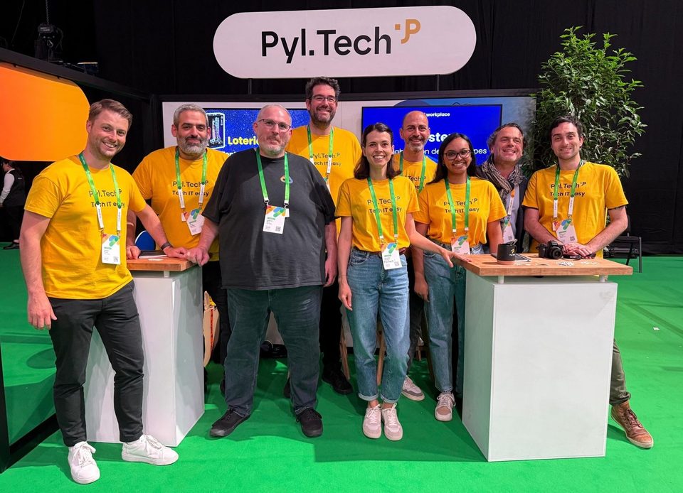 Photo de groupe stand